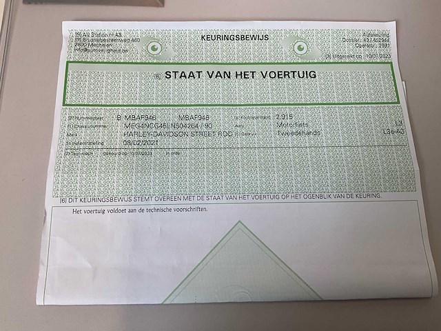 Harley-davidson street rod - afbeelding 20 van  25