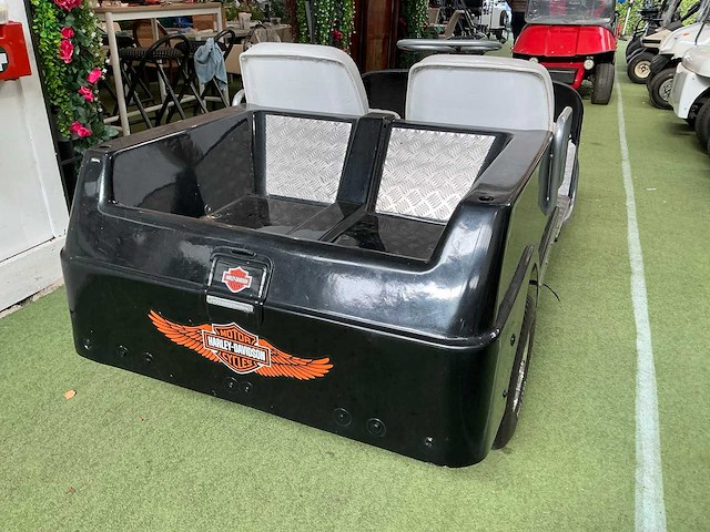 Harley driewieler retro - afbeelding 9 van  10