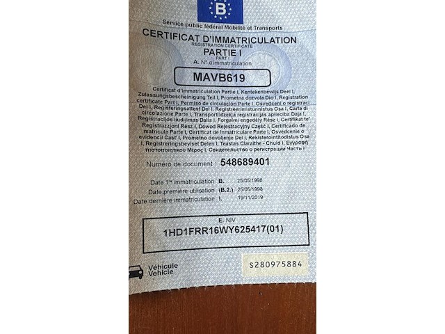 Harley road king,1998 - afbeelding 10 van  18