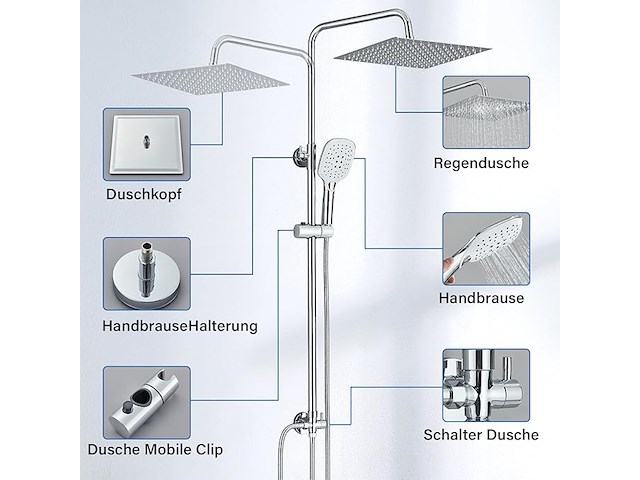 Harnart douchesysteem - afbeelding 3 van  6