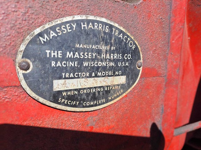 Harris 55k vintage tractor - afbeelding 3 van  13