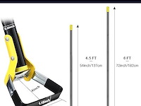 Harrms tuinhark met steel, 182 cm - afbeelding 2 van  3