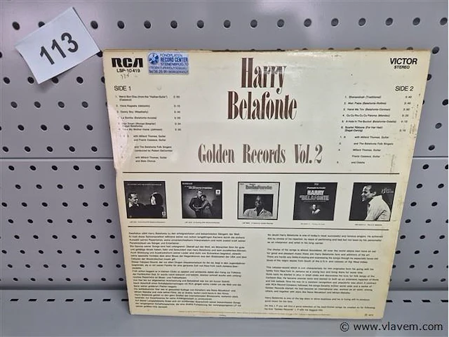 Harry belafonte - afbeelding 2 van  2