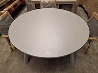 Hartman - sophie tuintafel element hpl dia 150cm misty grijs - afbeelding 3 van  4