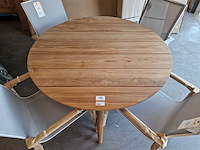 Hartman - teak tuintafel sophie dia 120cm blad brede planken - afbeelding 3 van  5