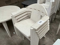Hartman tuinstoel (6x) - afbeelding 1 van  3