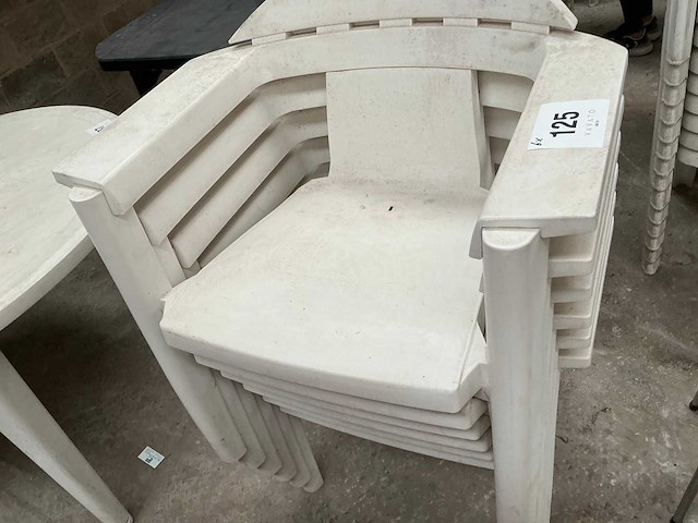 Hartman tuinstoel (6x) - afbeelding 2 van  3