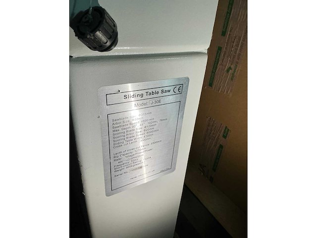 Harvey j-30e paneelzaagmachine - afbeelding 6 van  6