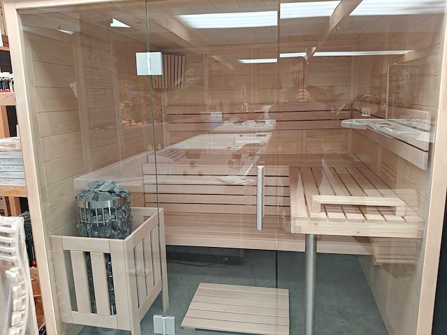 Harvia - sentiotec - alaska view - sauna - afbeelding 5 van  6