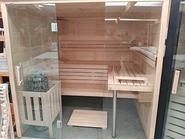 Harvia - sentiotec - alaska view - sauna - afbeelding 1 van  6