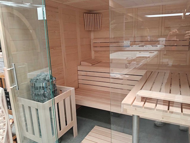 Harvia - sentiotec - alaska view - sauna - afbeelding 3 van  6
