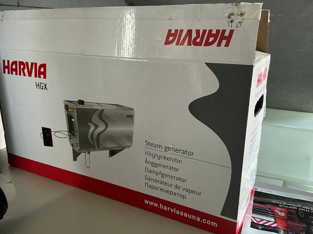 Harvia hgx90xw wifi stoomgenerator jacuzzi en buitenspa - afbeelding 1 van  2