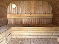 Harvia vega 9kw thermodice buitensauna nieuw - afbeelding 9 van  13