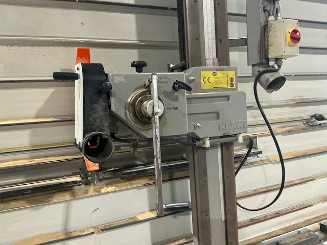 Harwi - giraffe paneelcirkelzaagmachine - afbeelding 11 van  14