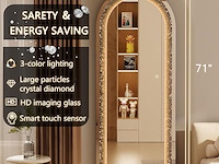 Hasipu 71"×24" led-spiegel - afbeelding 4 van  4