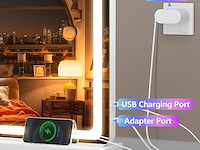 Hasipu make-upspiegel met verlichting (70 x 50 cm) - afbeelding 2 van  4