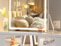 Hasipu make-upspiegel met verlichting - afbeelding 4 van  4