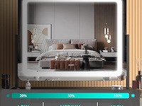 Hasipu make-upspiegel met verlichting - afbeelding 3 van  6