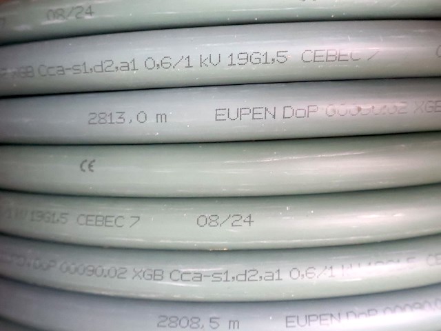 Haspel met elektrische kabel (x2) - afbeelding 4 van  7