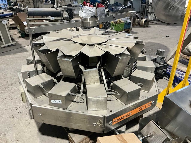 Hastamat cp 1.14 rvs multi head weegschaal - afbeelding 1 van  9