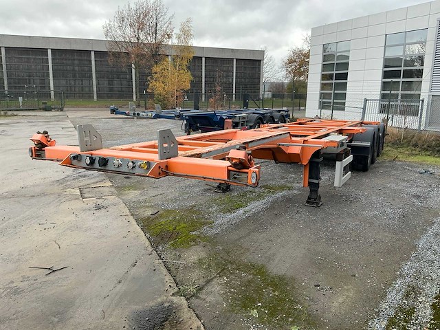 Hastrailer ebs-e containerchassis - afbeelding 5 van  11