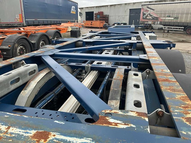 Hastrailer ebs-e containerchassis - afbeelding 2 van  13