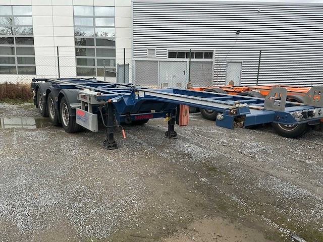 Hastrailer ebs-e containerchassis - afbeelding 1 van  13