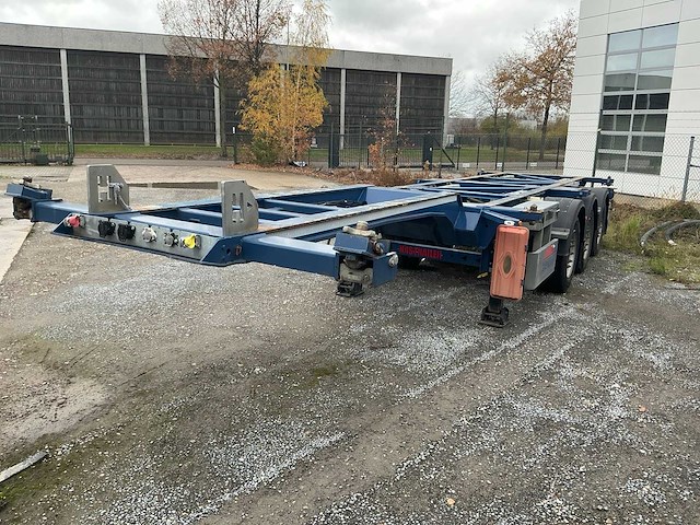 Hastrailer ebs-e containerchassis - afbeelding 6 van  13
