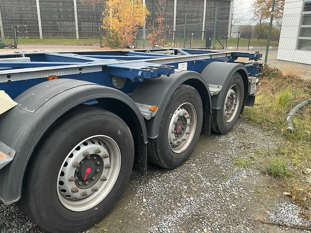 Hastrailer ebs-e containerchassis - afbeelding 10 van  13