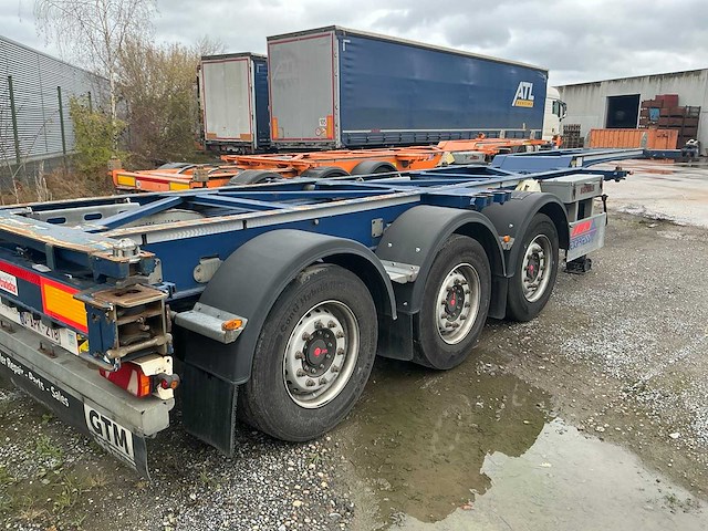 Hastrailer ebs-e containerchassis - afbeelding 12 van  13