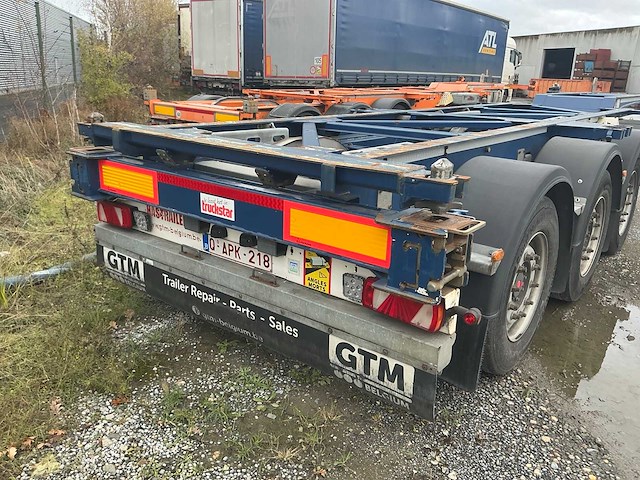 Hastrailer ebs-e containerchassis - afbeelding 13 van  13