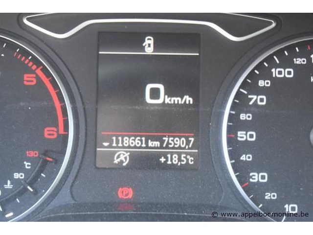 Hatchback audi, a3 sportback, wauzzz8v2ja006117, 1e insch 04/07/2017, 1598cm³, 85kw, diesel, euro 6b, 118661km, inschrijvingsbewijs deel i en ii, keuringsbewijs (geldig tot 28/04/2027), gelijkvormigheidsattest - afbeelding 4 van  21