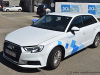 Hatchback audi, a3 sportback, wauzzz8v2ja006117, 1e insch 04/07/2017, 1598cm³, 85kw, diesel, euro 6b, 118661km, inschrijvingsbewijs deel i en ii, keuringsbewijs (geldig tot 28/04/2027), gelijkvormigheidsattest