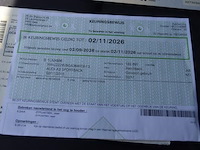 Hatchback audi, a3 sportback, wauzzz8v5ga064019, 1e insch 02/11/2015, 1598cm³, 81kw, diesel, euro 6b, 167900km, inschrijvingsbewijs deel i en ii, keuringsbewijs (geldig tot 02/11/2026), gelijkvormigheidsattest - afbeelding 11 van  20