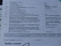 Hatchback audi, a3 sportback, wauzzz8v5ga064019, 1e insch 02/11/2015, 1598cm³, 81kw, diesel, euro 6b, 167900km, inschrijvingsbewijs deel i en ii, keuringsbewijs (geldig tot 02/11/2026), gelijkvormigheidsattest - afbeelding 13 van  20