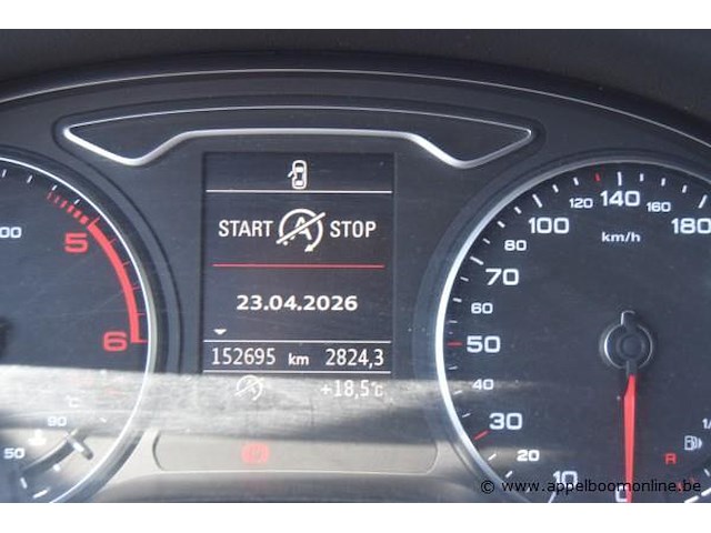 Hatchback audi, a3 sportback, wauzzz8v9ha103888, 1e insch 10/03/2017, 1598cm³, 81kw, diesel, euro 6b, 152695km, inschrijvingsbewijs deel i en ii, keuringsbewijs (geldig tot 10/03/2027), gelijkvormigheidsattest - afbeelding 4 van  20