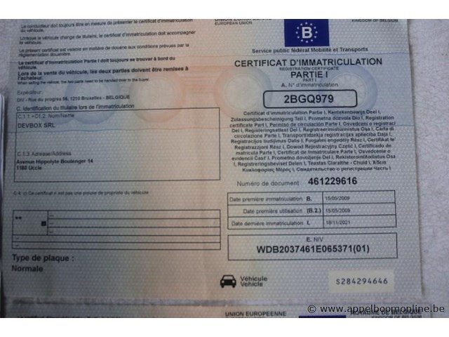 Hatchback mercedes, clc 180komp, wdb2037461e065371, 1e insch 15/05/2009, 1796cm³, 105kw, benzine, 216645km, inschrijvingsbewijs deel i en ii, gelijkvormigheidsattest - afbeelding 9 van  19