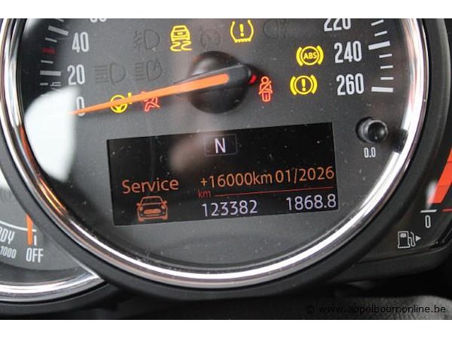 Hatchback mini cooper, wmwxr31040tp45818, 1e insch 09/01/19, 1499cm³, 100kw, benzine, euro 6d, 123382km, kentekenbewijs deel i + ii, keuring geldig tot 01/27, gelijkvormigheidsattest - afbeelding 9 van  17