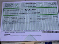 Hatchback nissan, note, sjntbae12u1068777, 1e insch 30/05/2014, 1198cm³, 72kw, benzine, euro 5, 29500km, inschrijvingsbewijs deel i, keuringsbewijs (geldig tot 30/05/2026), gelijkvormigheidsattest - afbeelding 11 van  23