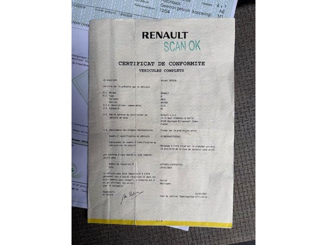 Hatchback renault clio (2007 / vf1 br1 roh 37 593 26+b123) - afbeelding 18 van  28