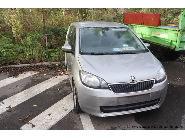 Hatchback skoda citigo, datum 1ste inschr 6/9/2016, chassis nr tmbzzzaazgd646291, km-stand 17482, euro 6b, schade rondom, mogelijks platte batterij - afbeelding 1 van  14