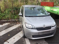 Hatchback skoda citigo, datum 1ste inschr 6/9/2016, chassis nr tmbzzzaazgd646291, km-stand 17482, euro 6b, schade rondom, mogelijks platte batterij