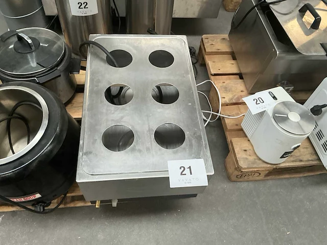 Hatco heatmax rvs elektrische pastakoker - afbeelding 2 van  4