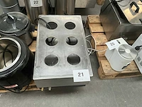 Hatco heatmax rvs elektrische pastakoker - afbeelding 2 van  4