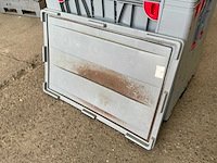 Hauer opplooibare kunststof palletbox (4x) - afbeelding 4 van  9
