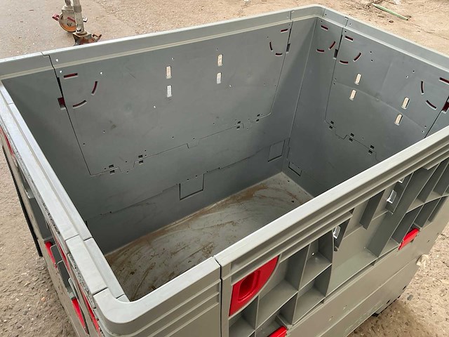 Hauer opplooibare kunststof palletbox (4x) - afbeelding 5 van  9