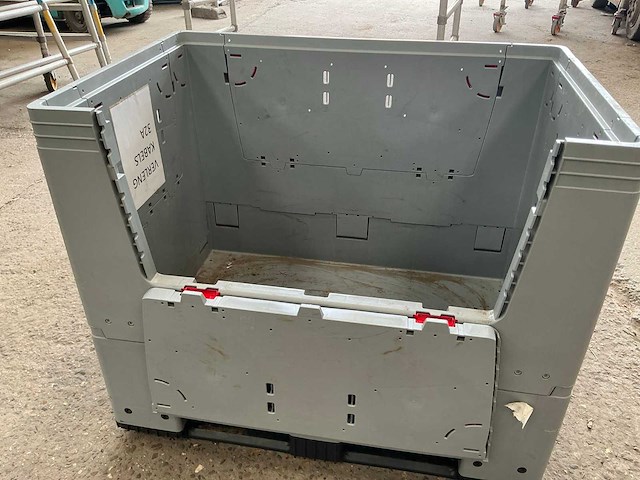 Hauer opplooibare kunststof palletbox (4x) - afbeelding 6 van  9