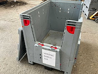 Hauer opplooibare kunststof palletbox (4x) - afbeelding 7 van  9