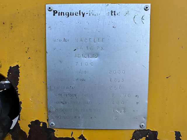 Haulotte - 2000 - ha16px - hoogwerker - afbeelding 19 van  56