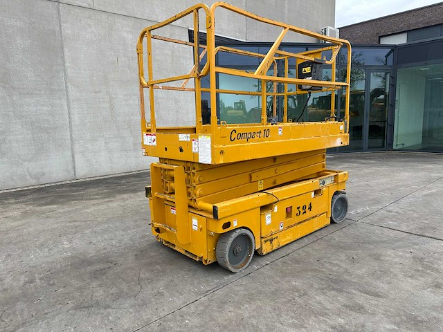 Haulotte - 2002 - compact 10 - hoogwerker - schaarlift - afbeelding 12 van  37
